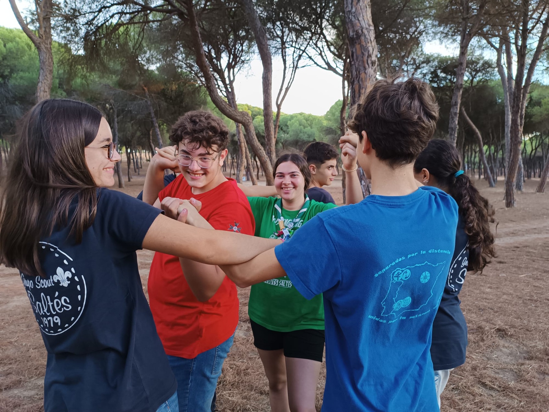 Convivencia scout · fotografía de la memoria 2025/26