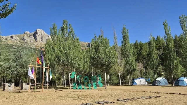 Actividad del Grupo Scout Saltés · campamento